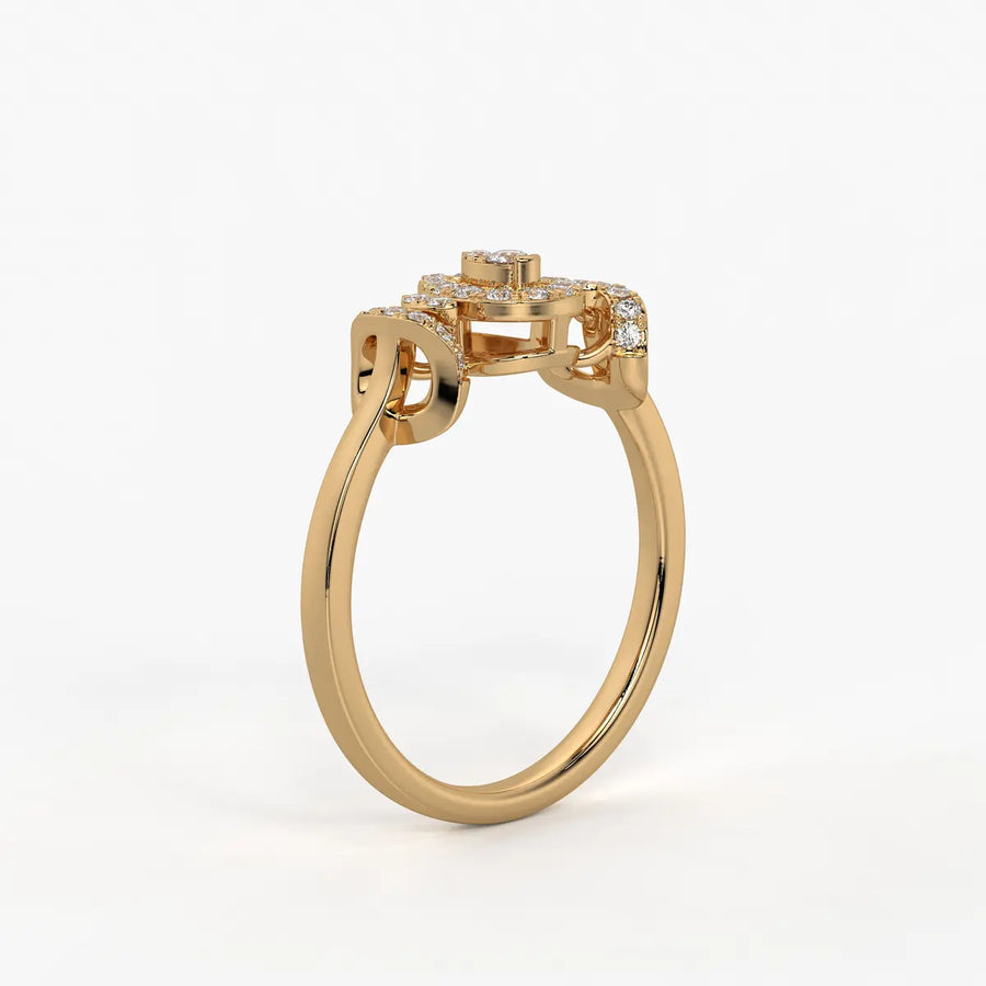 Mireza Diamond Royal Aura Ring