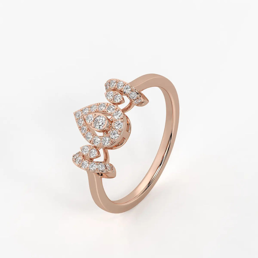 Mireza Diamond Royal Aura Ring