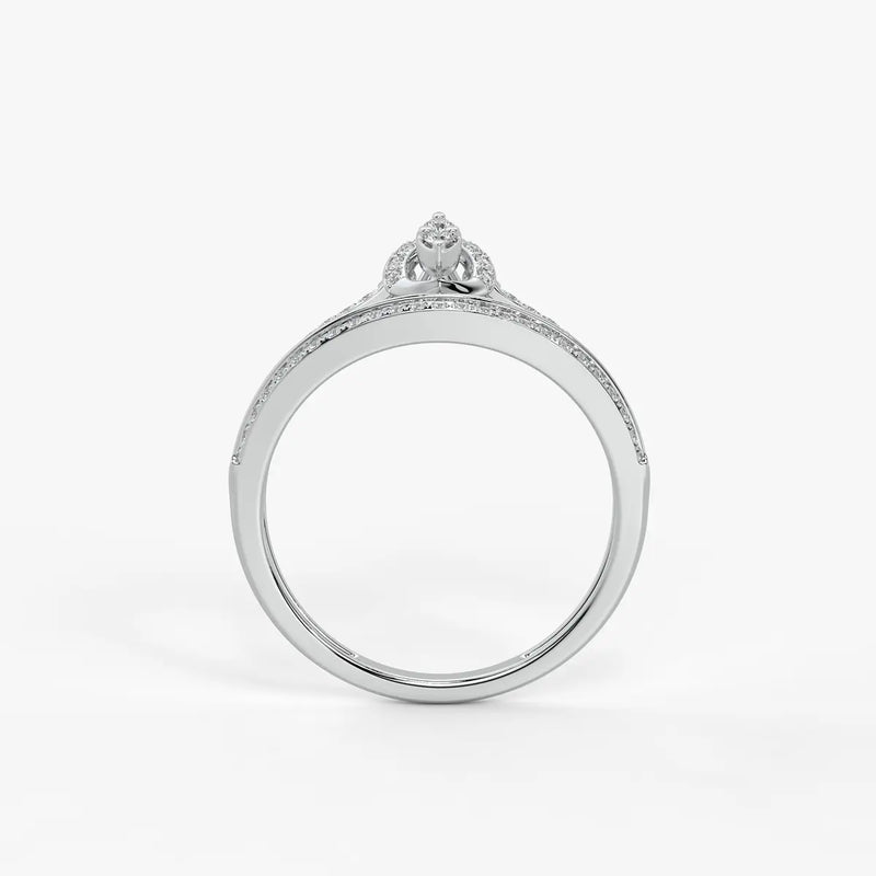 Orivah Diamond Halo Ring
