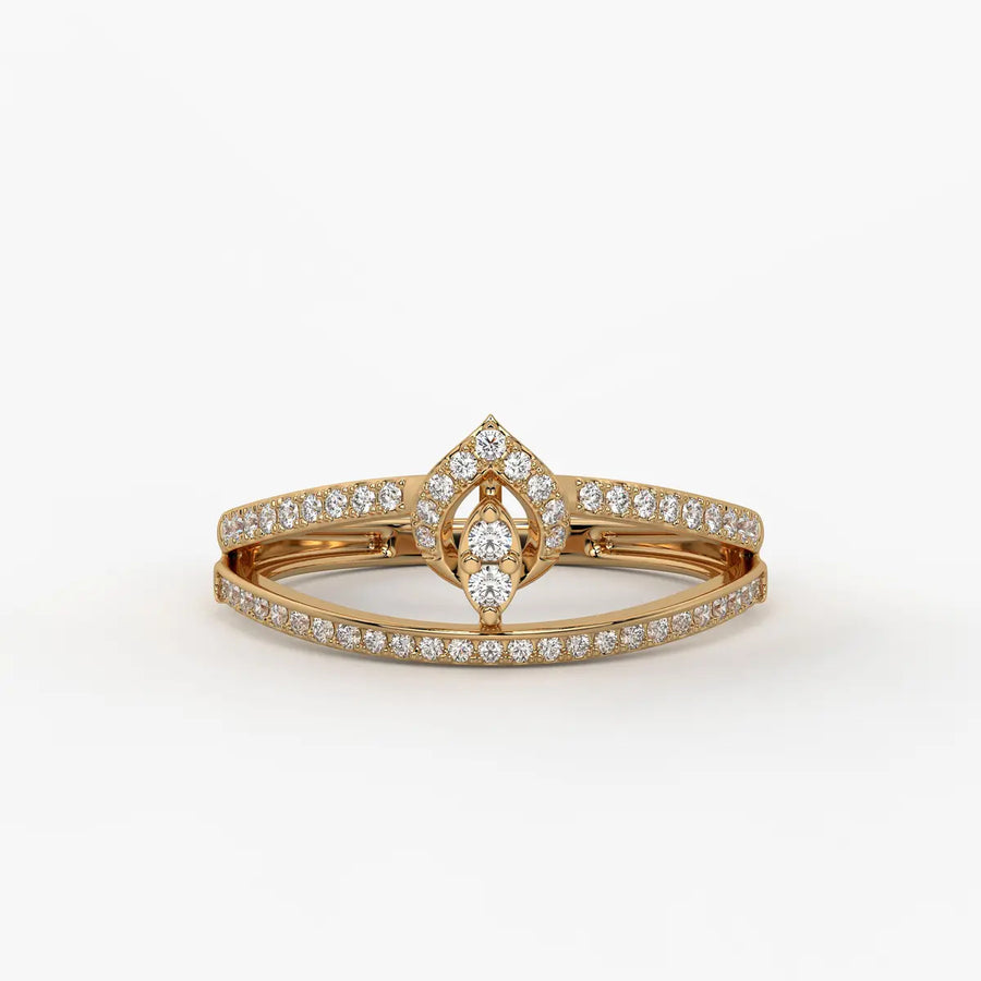Orivah Diamond Halo Ring