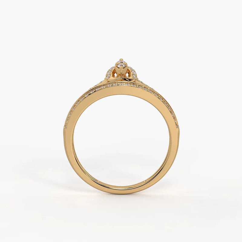 Orivah Diamond Halo Ring