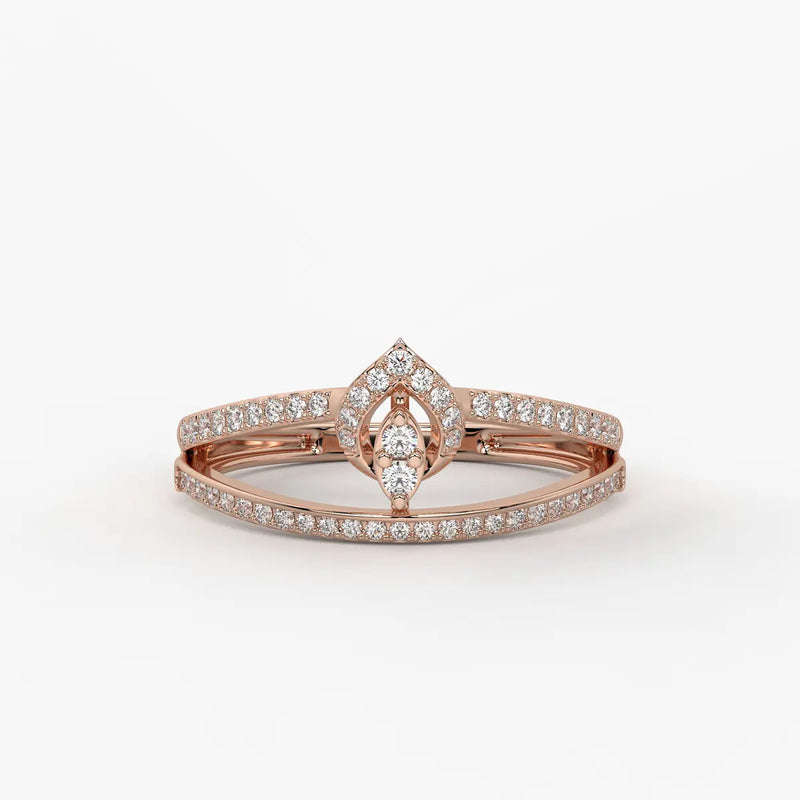 Orivah Diamond Halo Ring