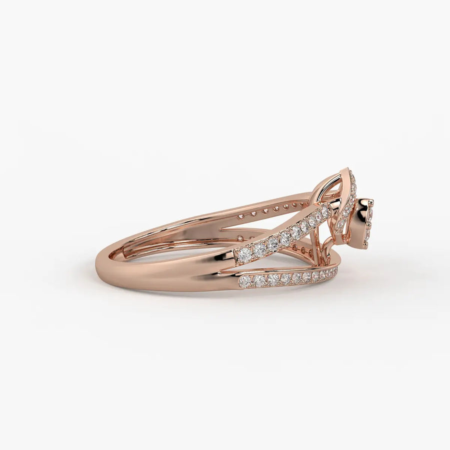 Orivah Diamond Halo Ring
