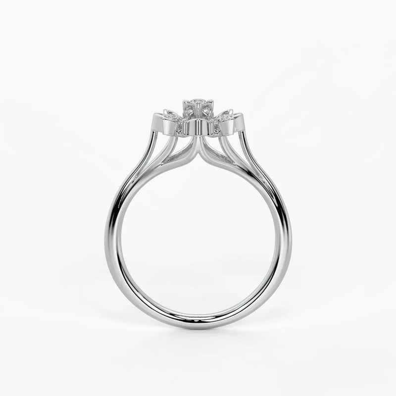 Asterion Diamond Starflower Ring