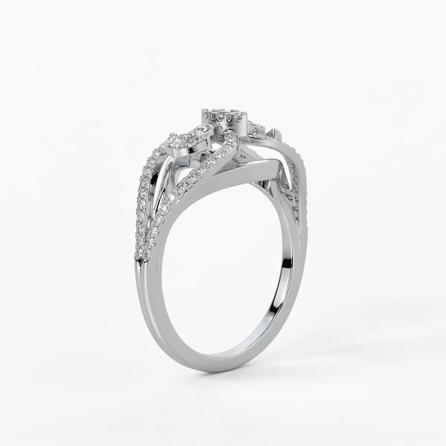 Vajra Crest Diamond Ring