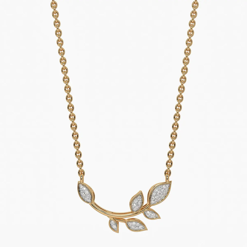 Spring Blossom Leaf Mangalsutra