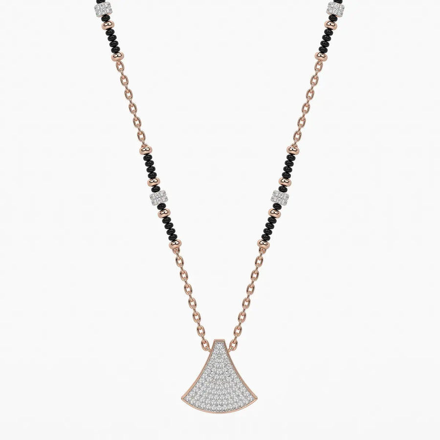 Lotus Breeze Pendant Mangalsutra
