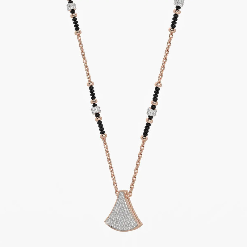 Lotus Breeze Pendant Mangalsutra