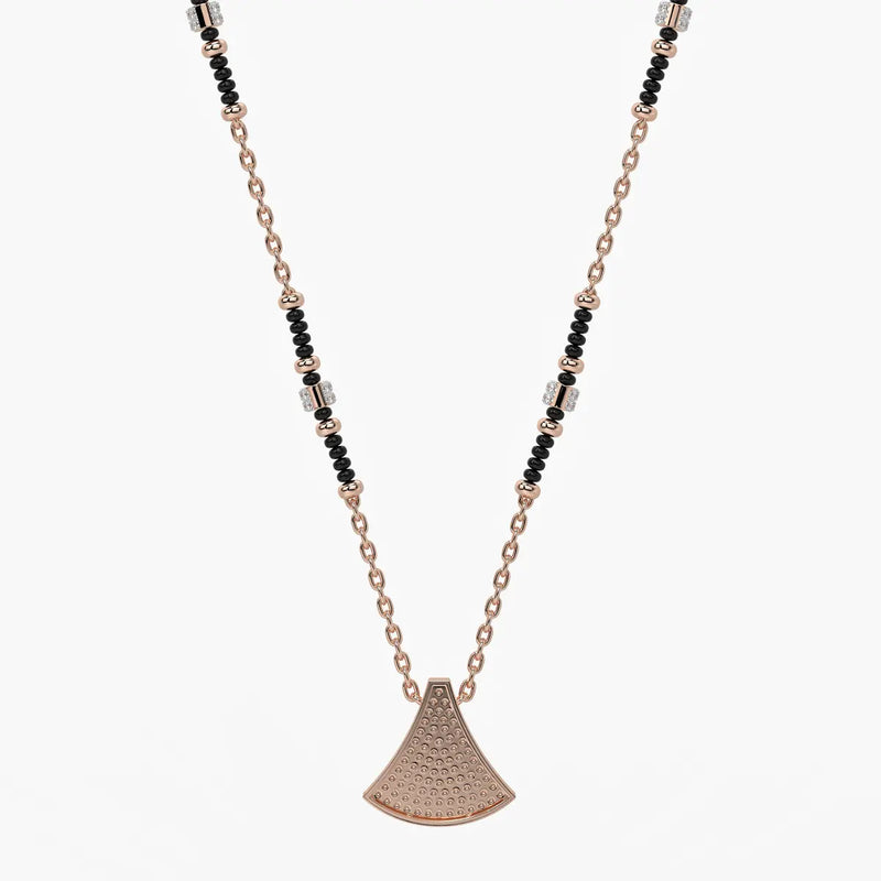 Lotus Breeze Pendant Mangalsutra