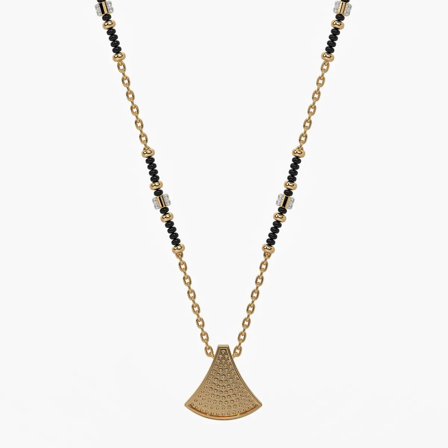 Lotus Breeze Pendant Mangalsutra