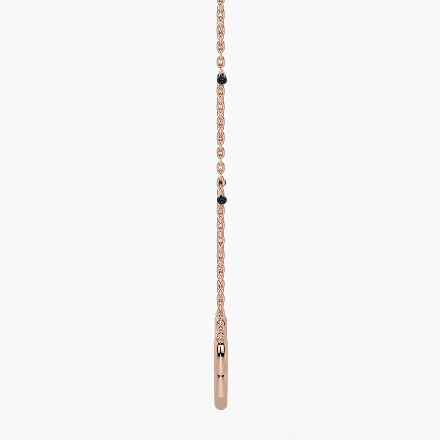 Five Heart Cluster Mangalsutra
