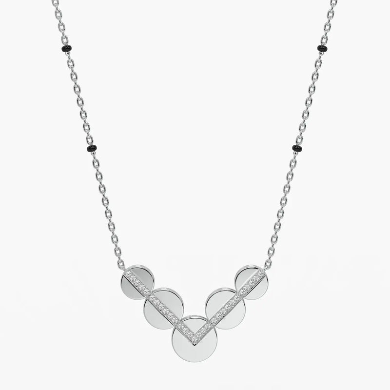 V Disc Mangalsutra