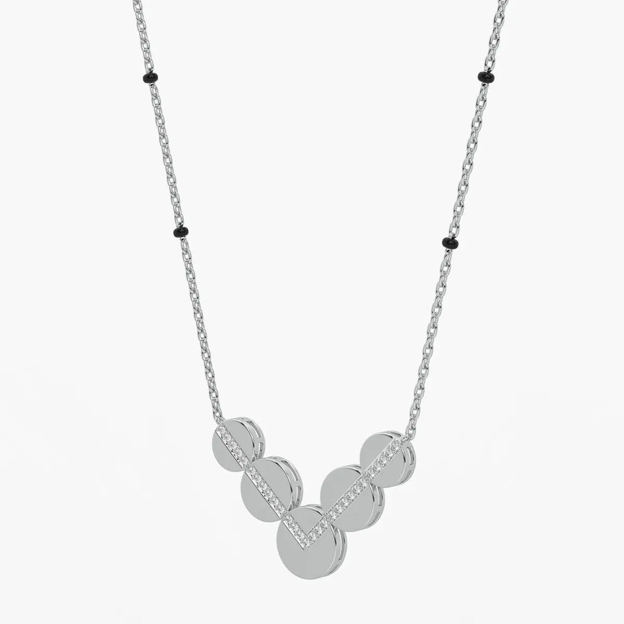 V Disc Mangalsutra