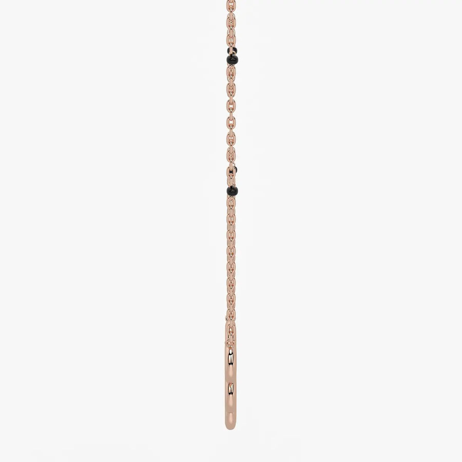 Five Disc Curve Mangalsutra