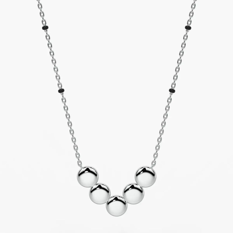 Five Disc Curve Mangalsutra