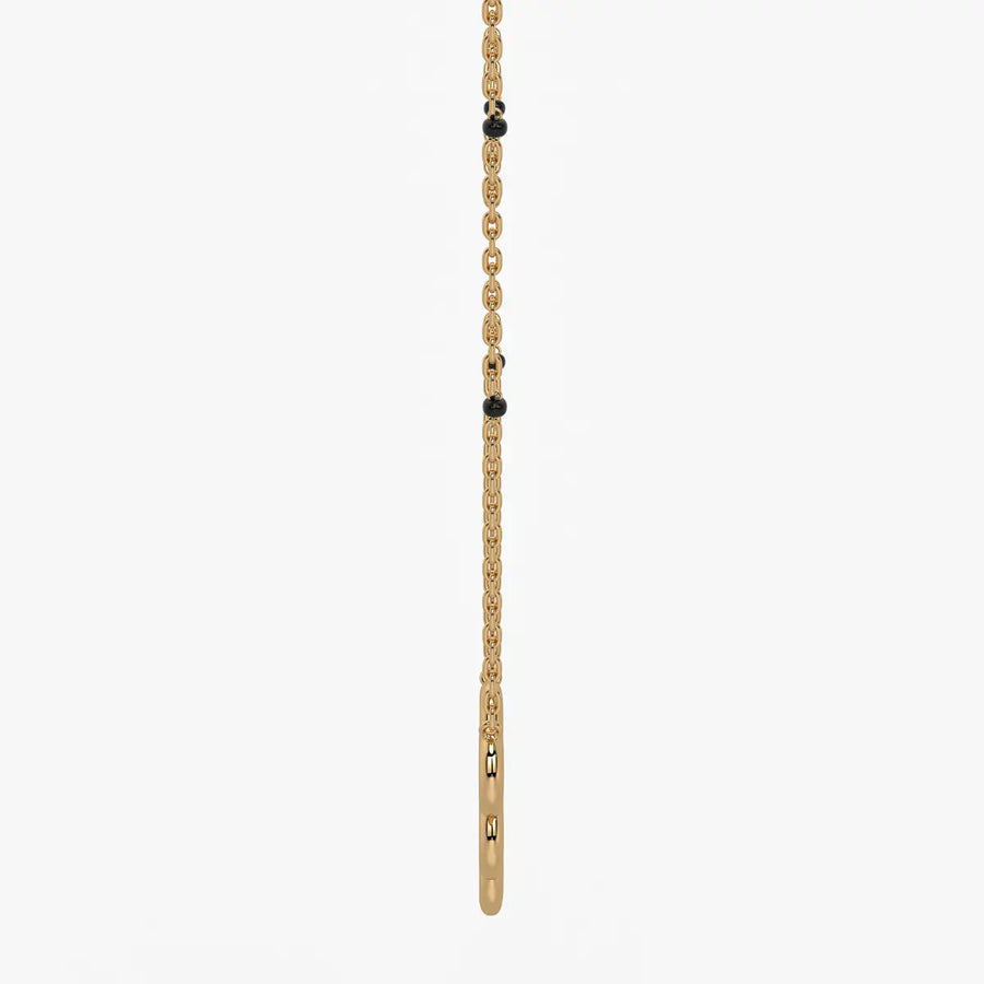 Five Disc Curve Mangalsutra