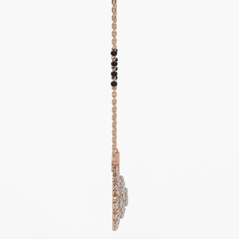Geo Grid Mangalsutra Set