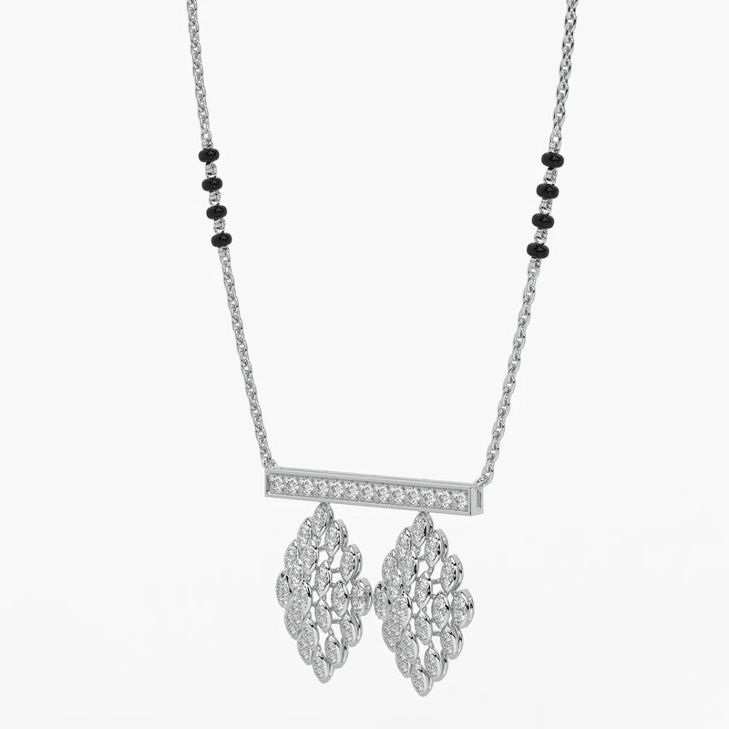 Geo Grid Mangalsutra Set