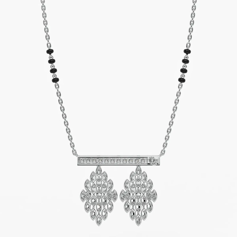 Geo Grid Mangalsutra Set