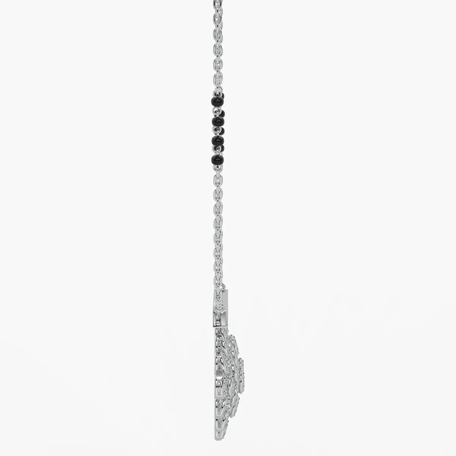 Geo Grid Mangalsutra Set