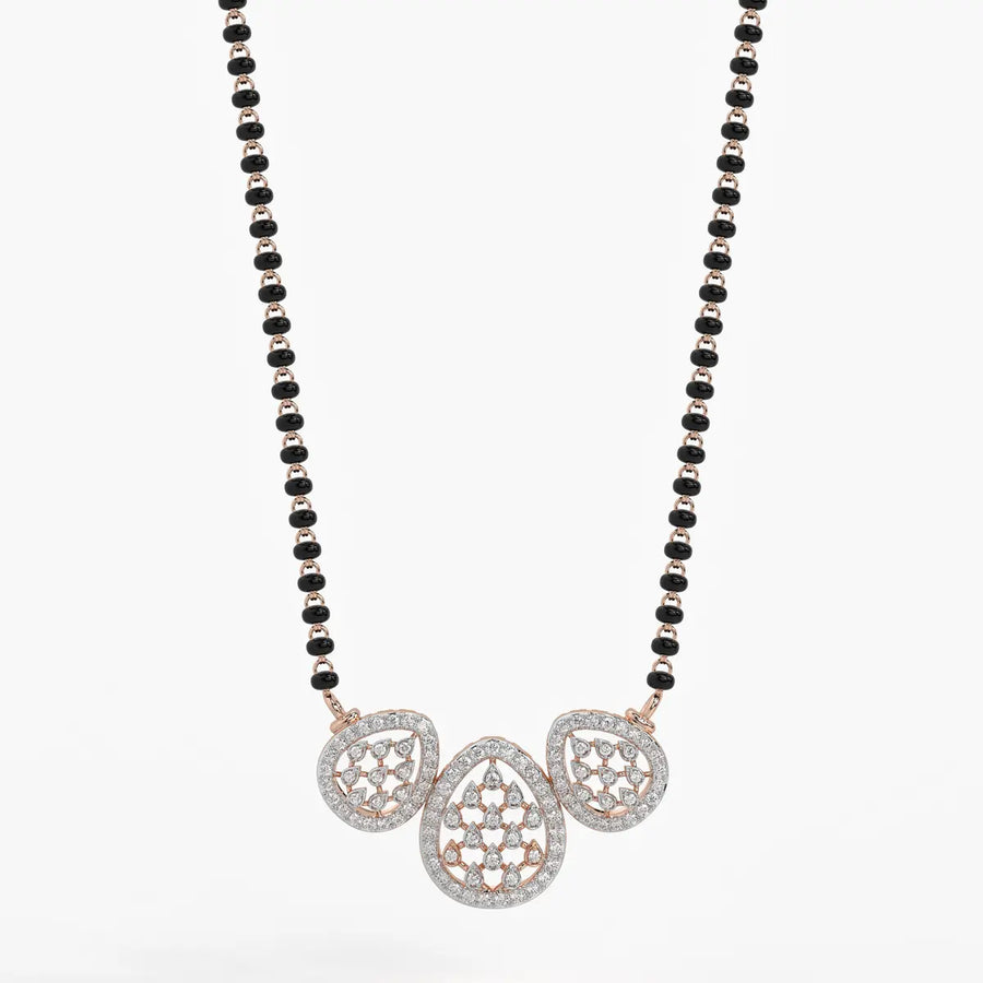 Poetry of Petals Mangalsutra Set