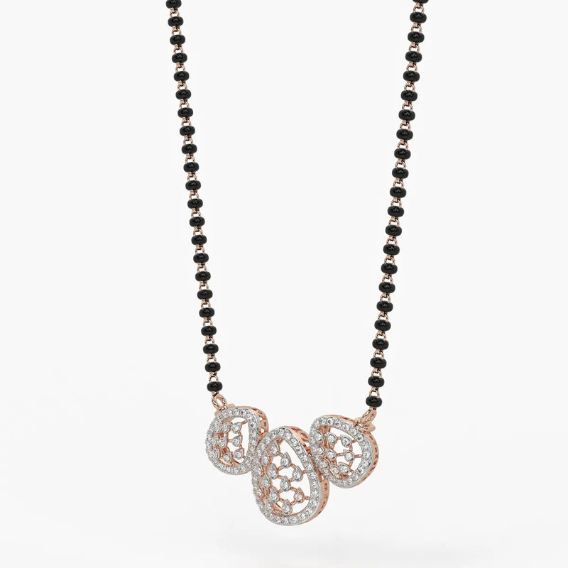 Poetry of Petals Mangalsutra Set