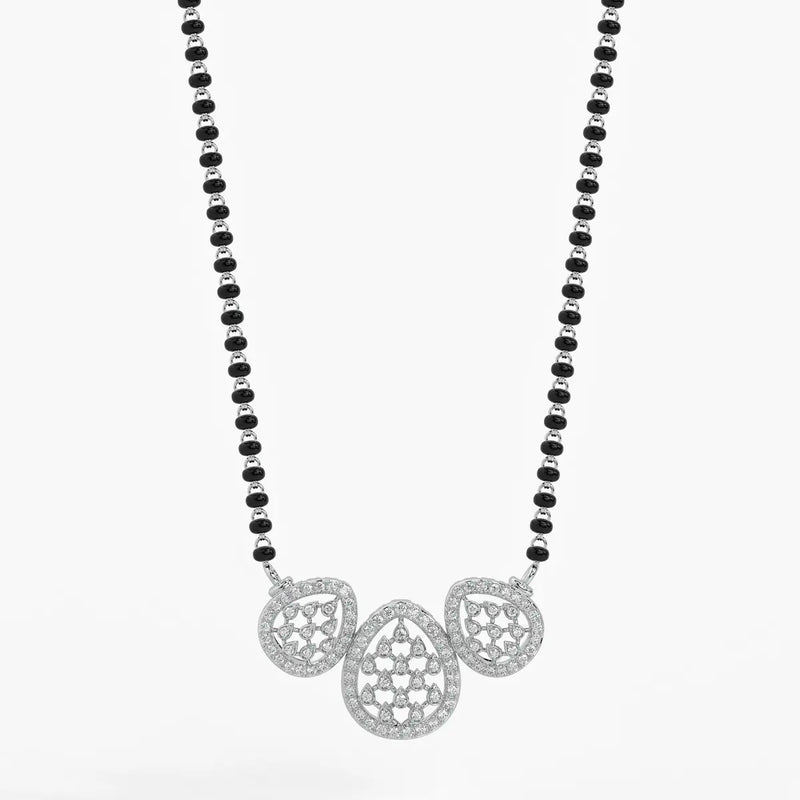 Poetry of Petals Mangalsutra Set