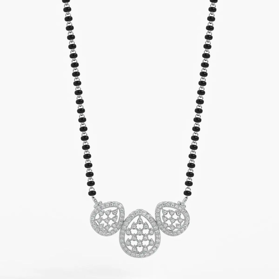 Poetry of Petals Mangalsutra Set