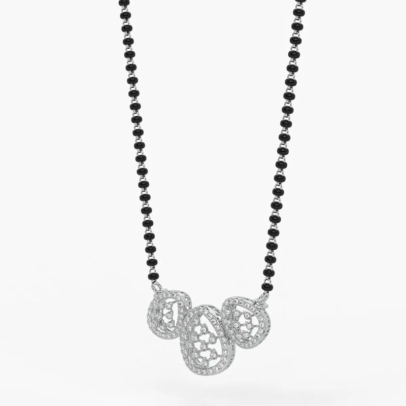 Poetry of Petals Mangalsutra Set