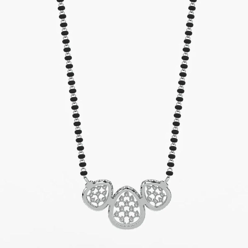 Poetry of Petals Mangalsutra Set