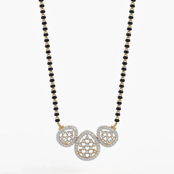 Poetry of Petals Mangalsutra Set