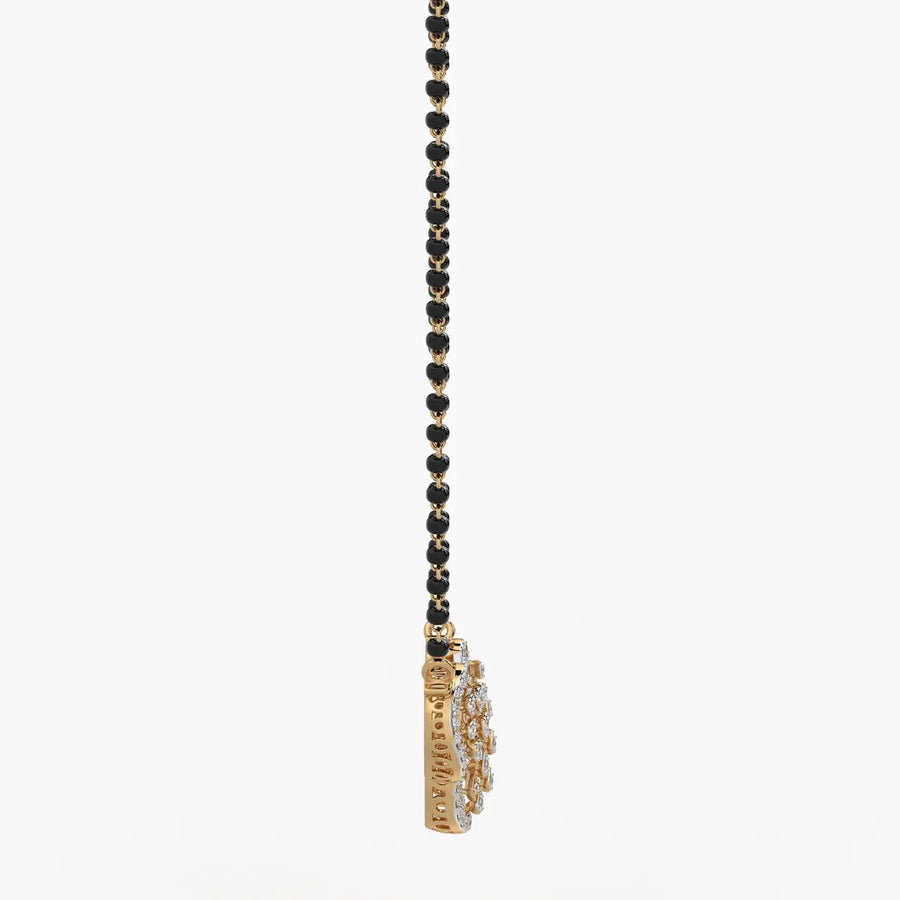 Poetry of Petals Mangalsutra Set