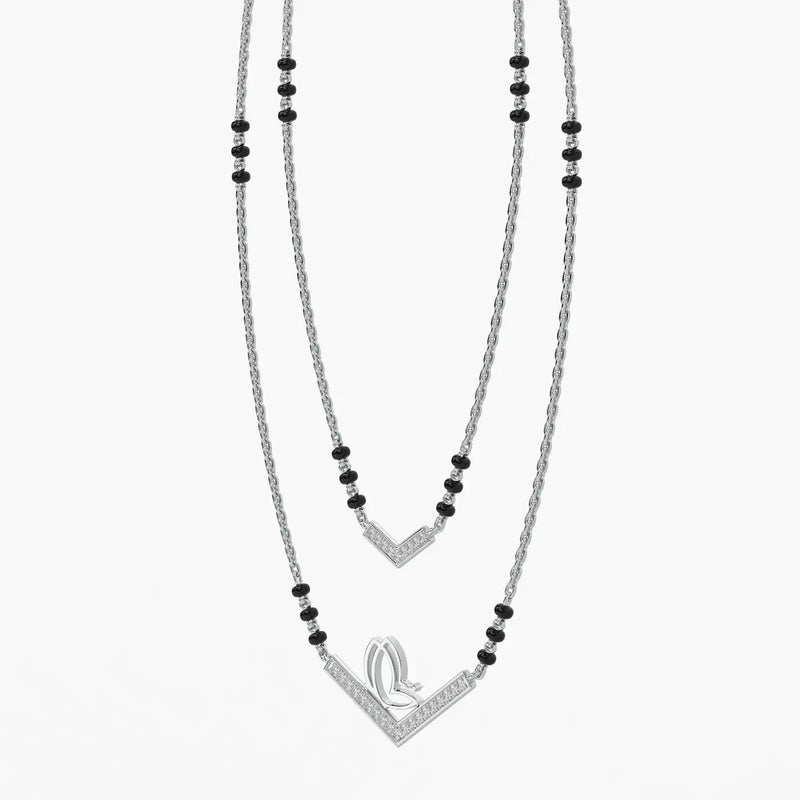 Twin Chevron Luxe Mangalsutra