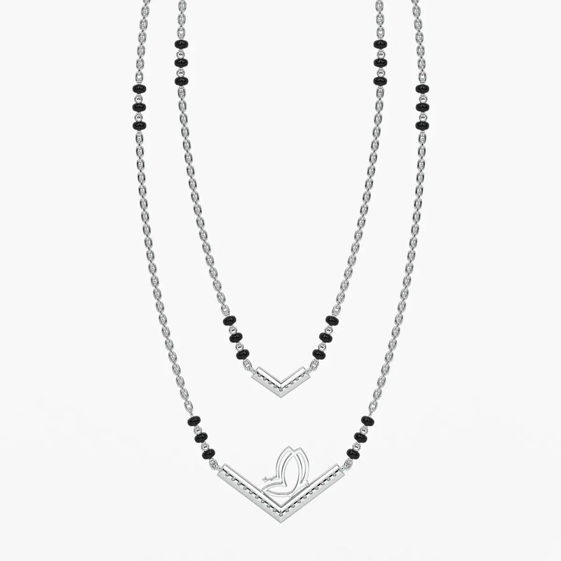 Twin Chevron Luxe Mangalsutra