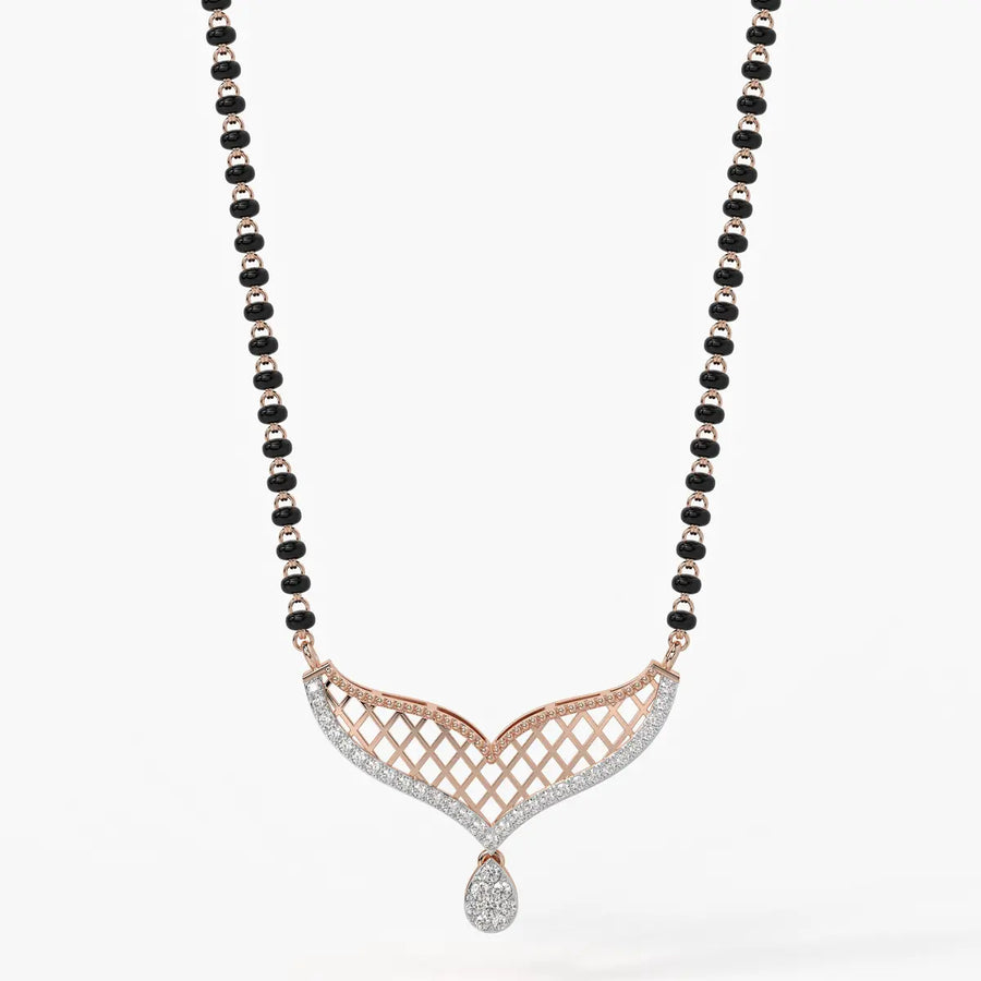 Empress Lattice Mangalsutra