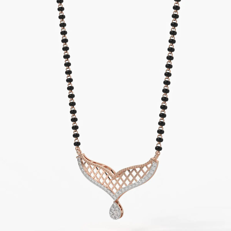 Empress Lattice Mangalsutra