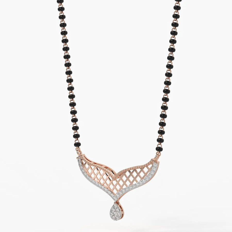 Empress Lattice Mangalsutra