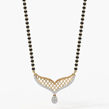 Empress Lattice Mangalsutra