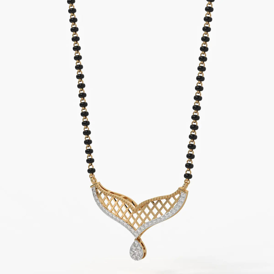 Empress Lattice Mangalsutra