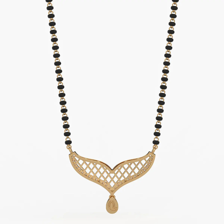 Empress Lattice Mangalsutra