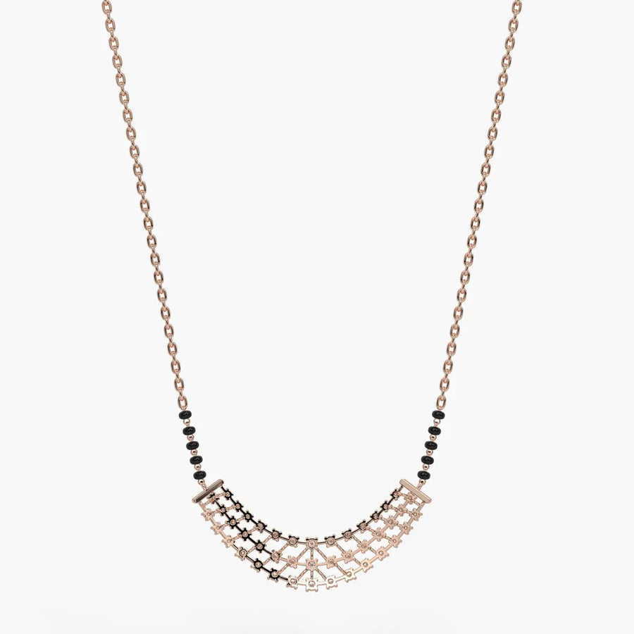 Sienna Sparkle Italian Mangalsutra