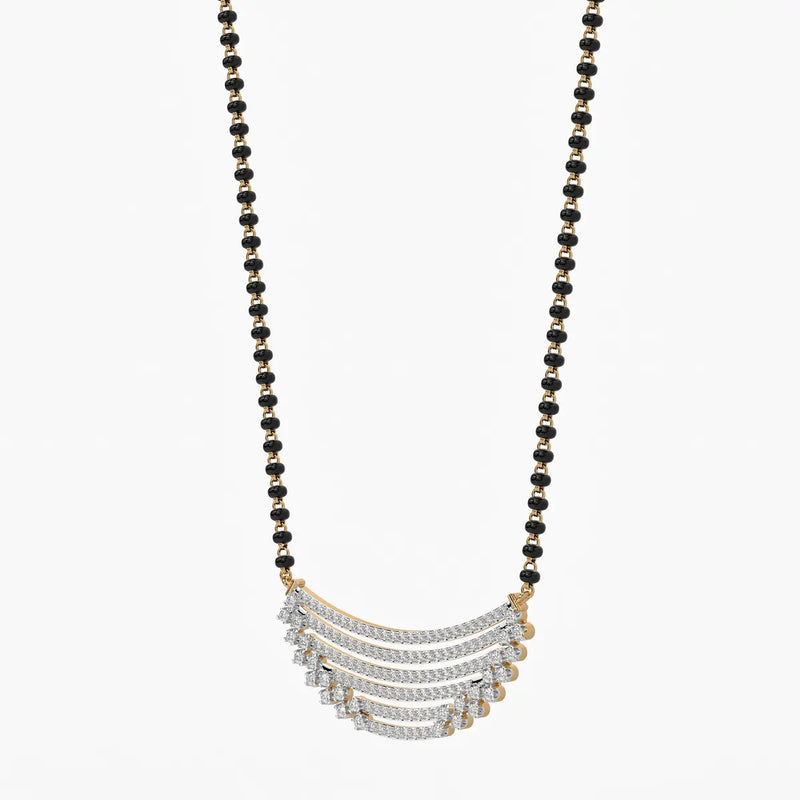 Symphony Layers Diamond Mangalsutra