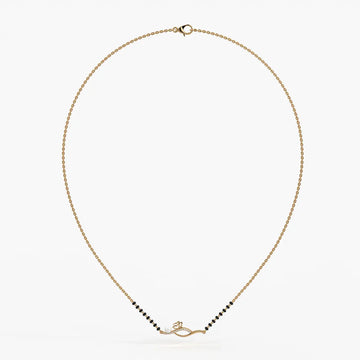 Pearl Bloom Wave Mangalsutra