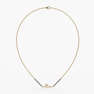 Pearl Bloom Wave Mangalsutra