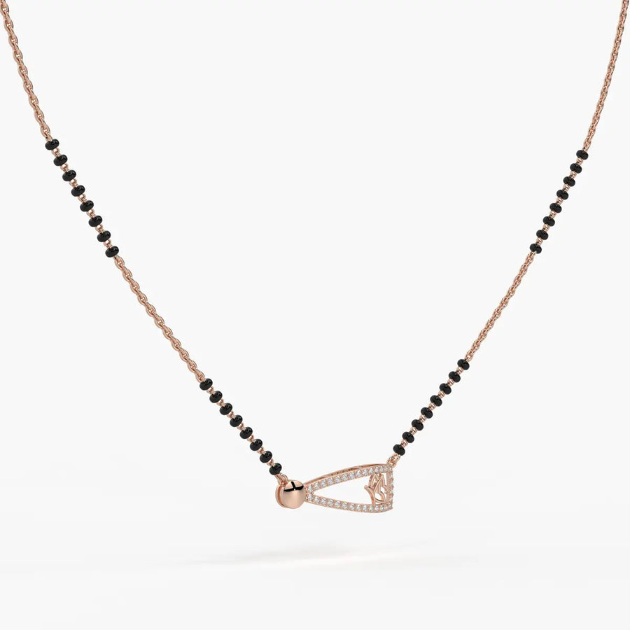 Zylaris Diamond Veilfan Mangalsutra