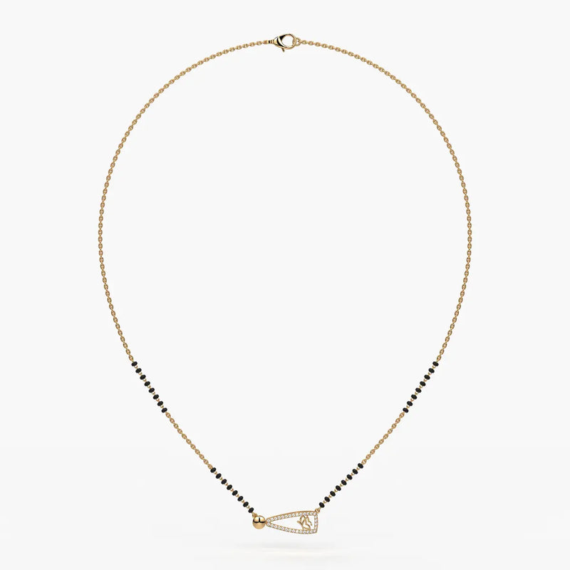 Zylaris Diamond Veilfan Mangalsutra