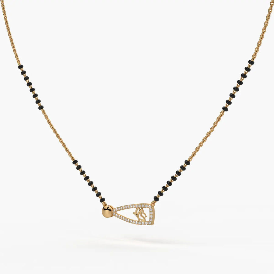 Zylaris Diamond Veilfan Mangalsutra