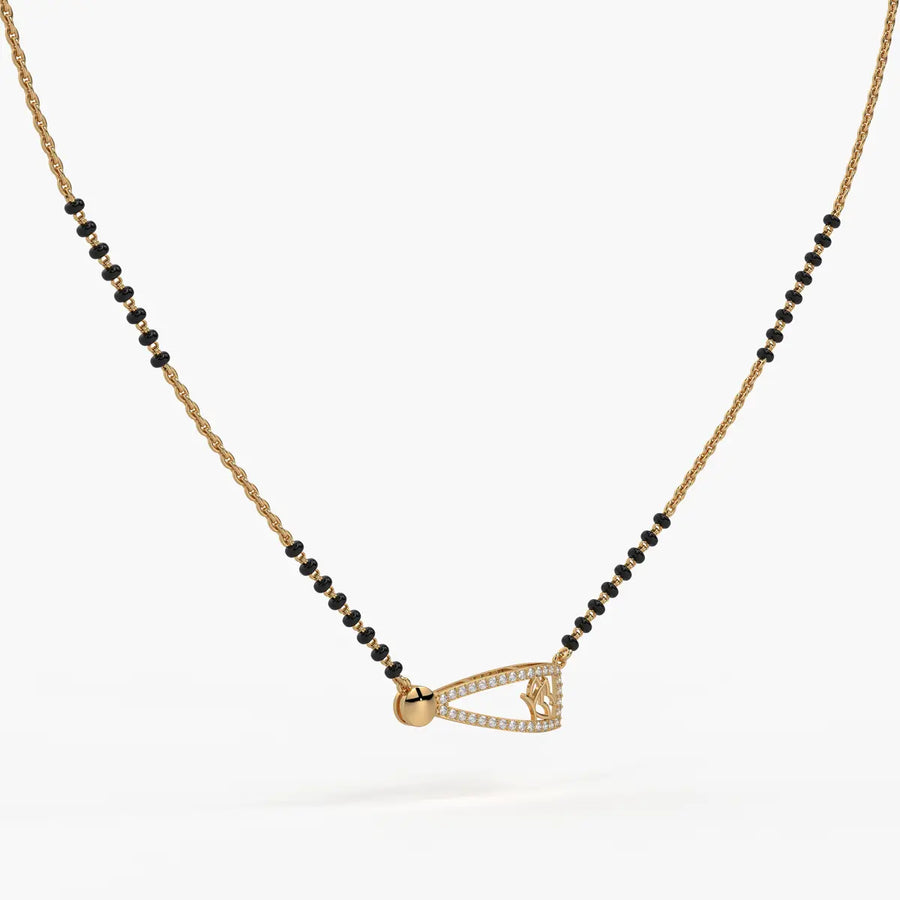 Zylaris Diamond Veilfan Mangalsutra