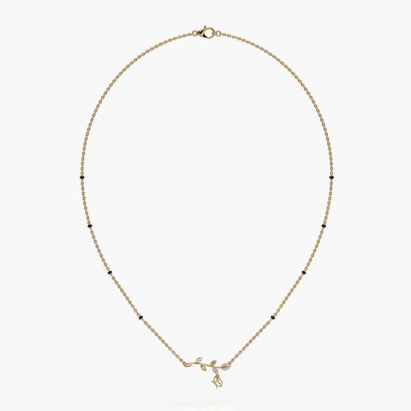 Virelisse Diamond Vine Mangalsutra