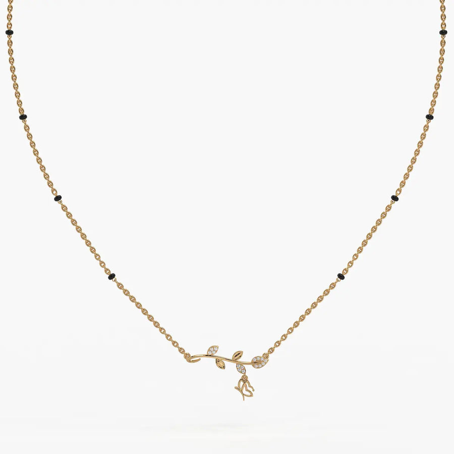 Virelisse Diamond Vine Mangalsutra